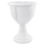 Flower Pot Plastic with a stand Leon Deep 41 White