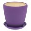 Flower Pot Ceramic Grace N3 Violet Silk