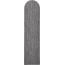 კედლის რბილი პანელი VOX Profile Oval 1 Soform Grey Melange 15x60 სმ