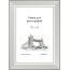 Photo frame with glass Palitra D18KLO03 10х15 white
